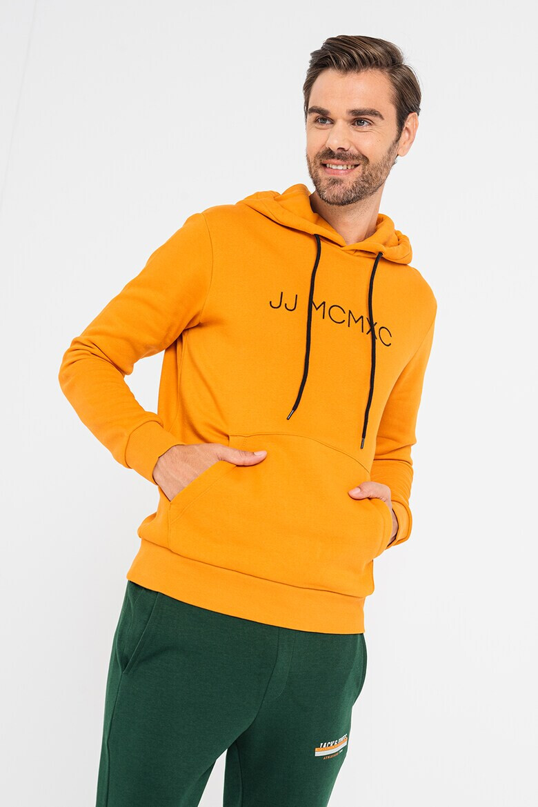 Jack & Jones Худи Hugoс джоб кенгуру - Pepit.bg
