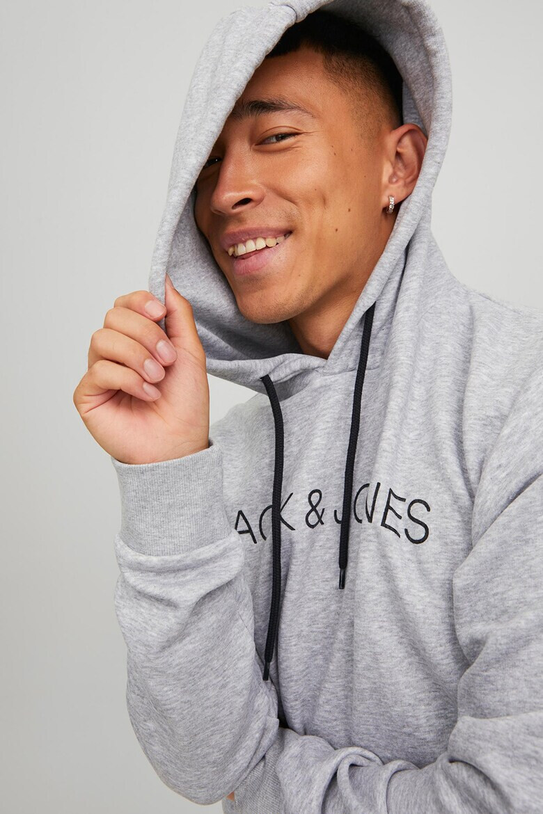 Jack & Jones Худи Hugoс джоб кенгуру - Pepit.bg