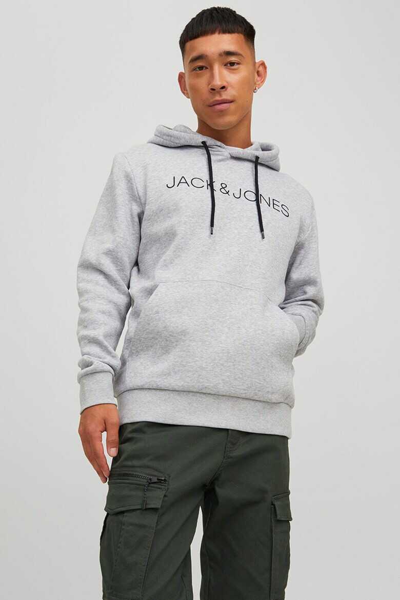 Jack & Jones Худи Hugoс джоб кенгуру - Pepit.bg