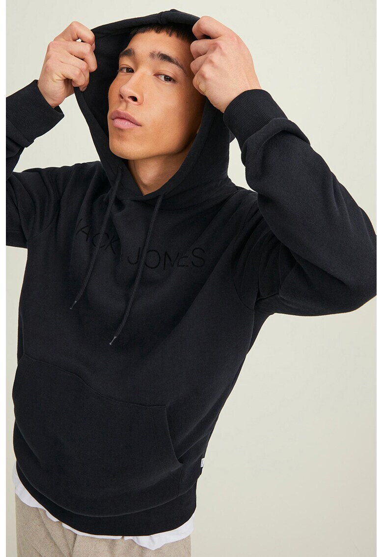 Jack & Jones Худи Hugoс джоб кенгуру - Pepit.bg