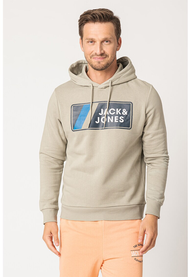 Jack & Jones Худи Jake с лого - Pepit.bg
