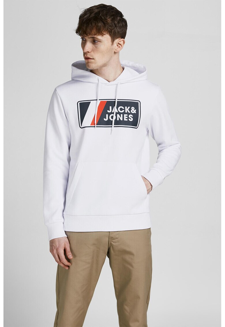Jack & Jones Худи Jake с лого - Pepit.bg