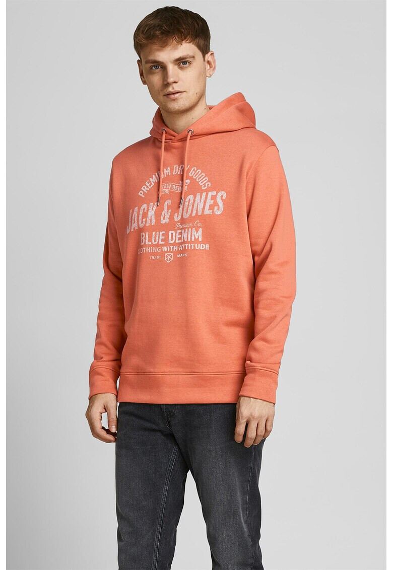 Jack & Jones Худи на лога - Pepit.bg
