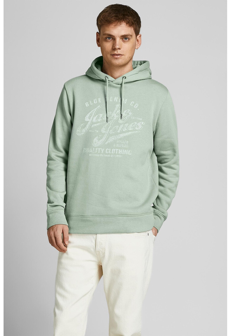 Jack & Jones Худи на лога - Pepit.bg