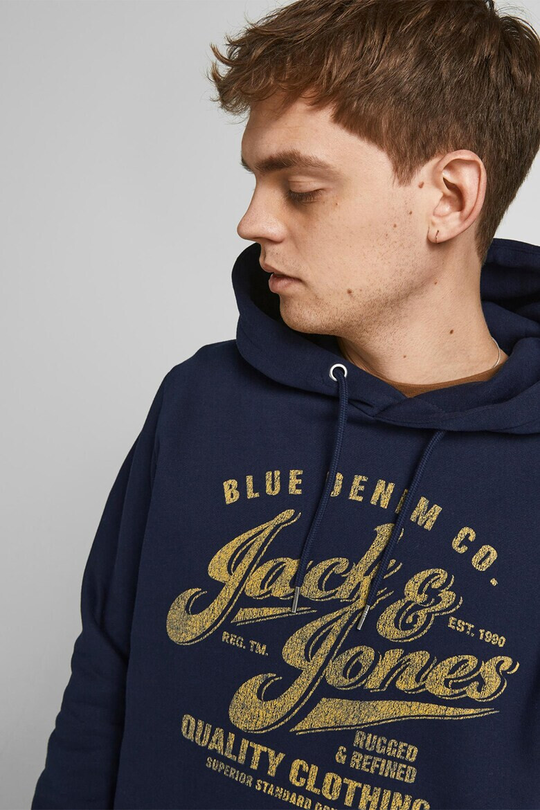 Jack & Jones Худи на лога - Pepit.bg