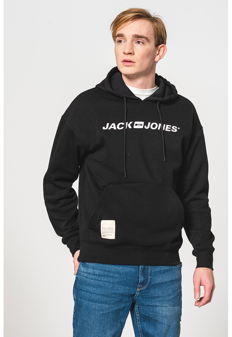 Jack & Jones Худи Remember с лого - Pepit.bg