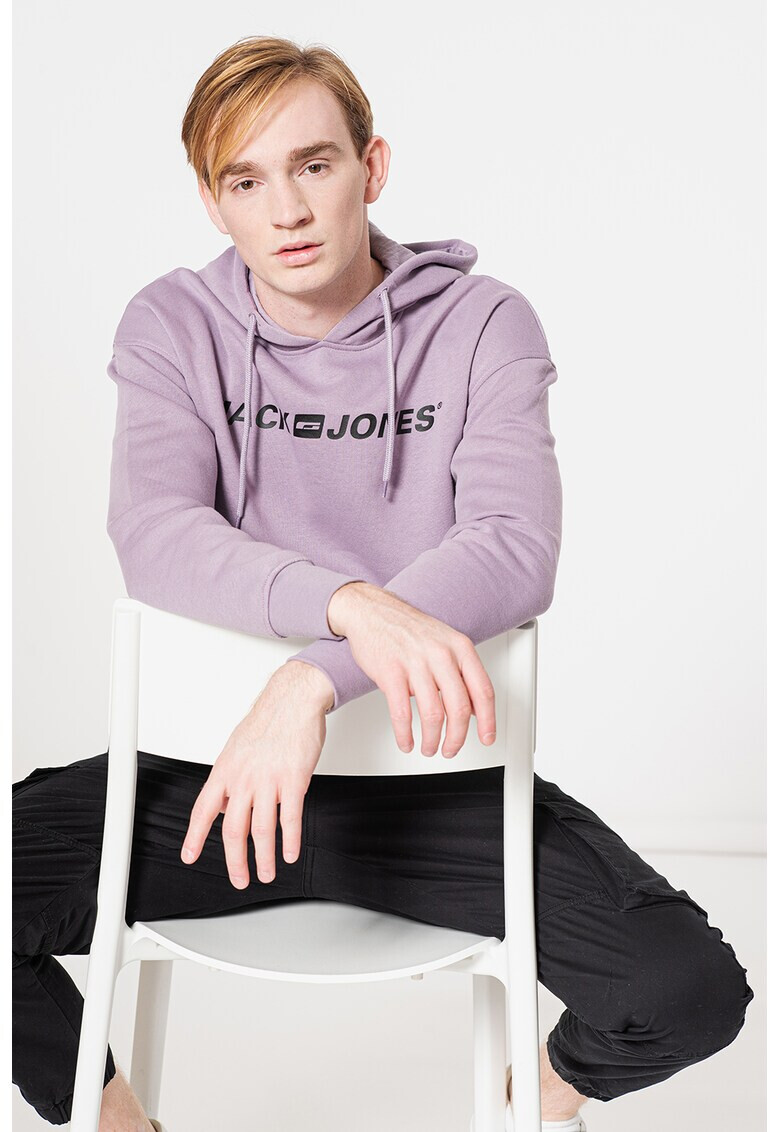 Jack & Jones Худи Remember с лого - Pepit.bg