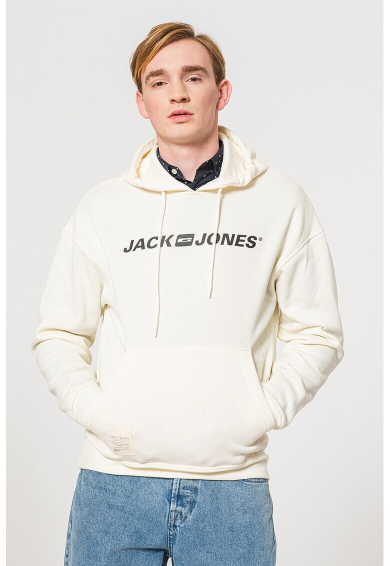 Jack & Jones Худи Remember с лого - Pepit.bg