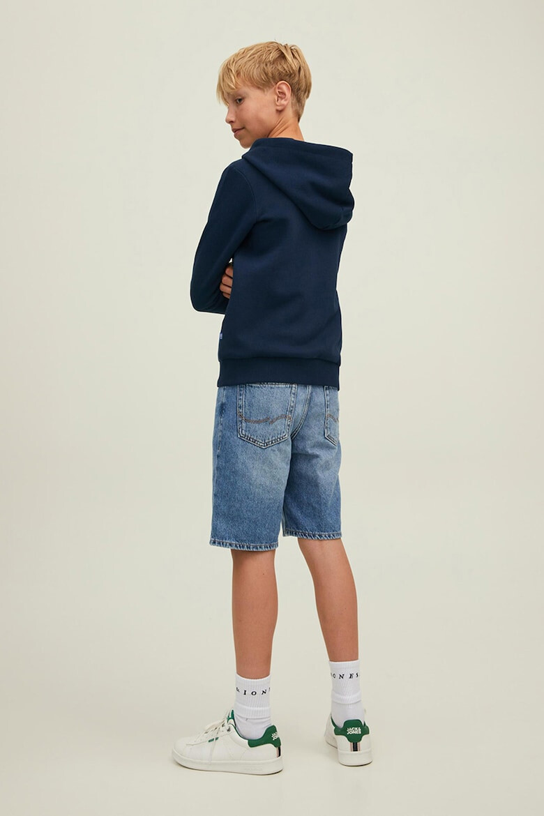 Jack & Jones Худи с цип и лого - Pepit.bg