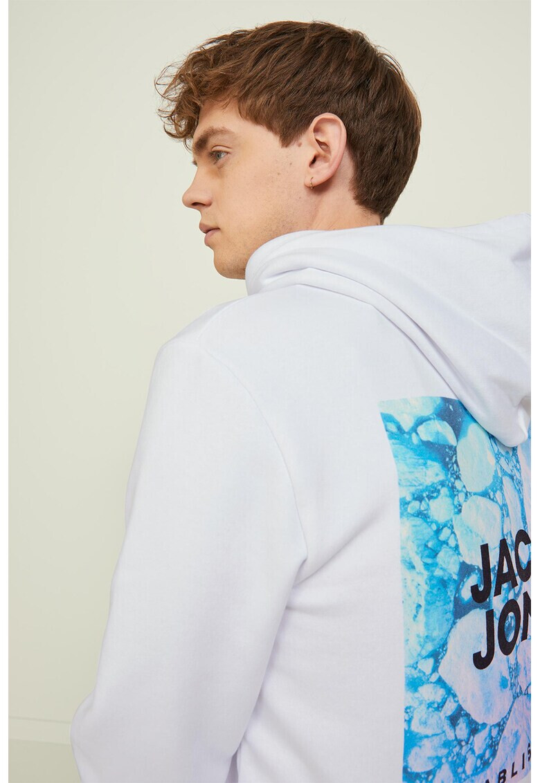 Jack & Jones Худи с джоб кенгуру - Pepit.bg