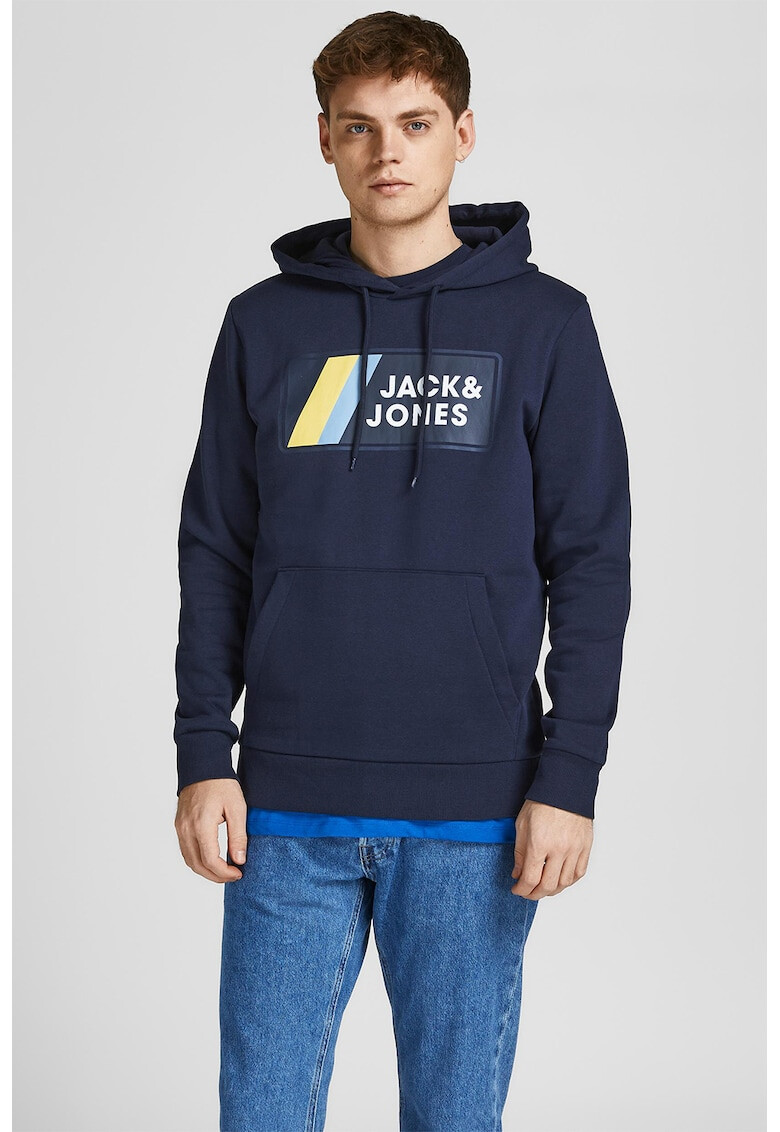 Jack & Jones Худи Jake с лого - Pepit.bg