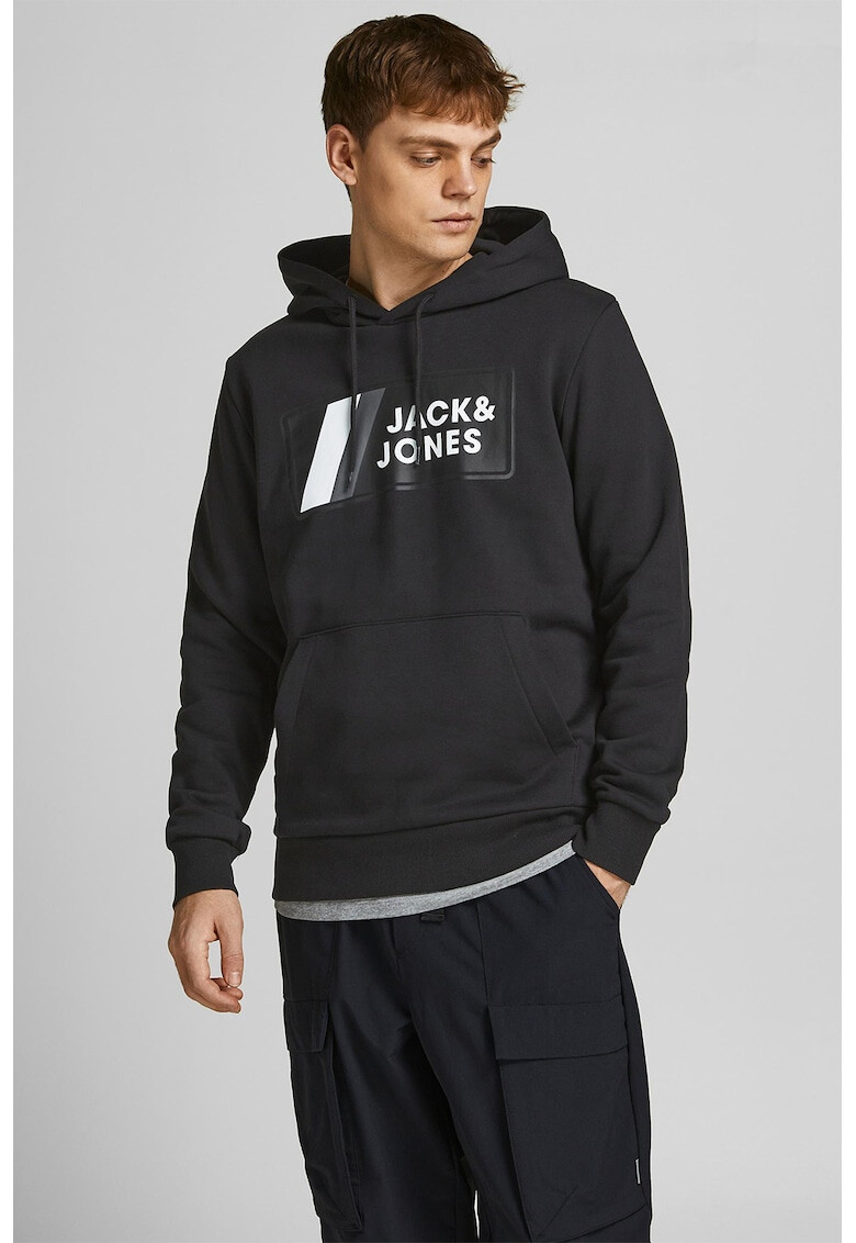 Jack & Jones Худи Jake с лого - Pepit.bg
