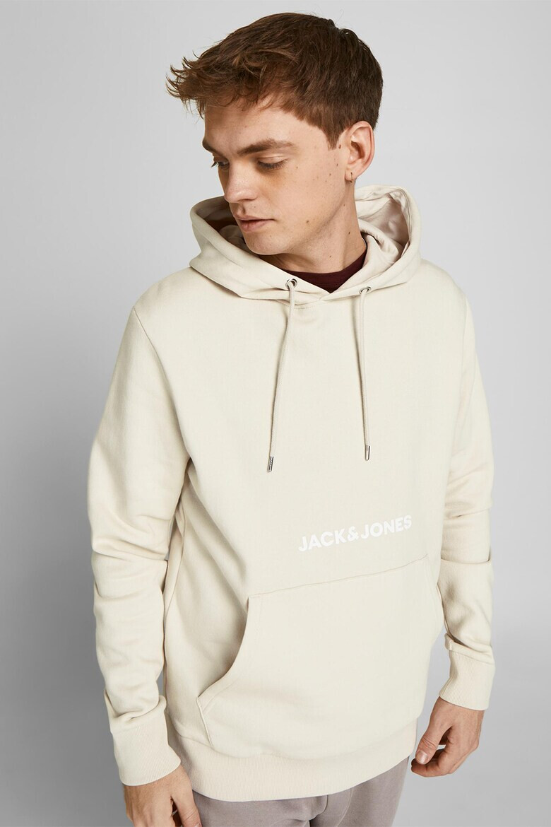 Jack & Jones Худи с джоб кенгуру - Pepit.bg