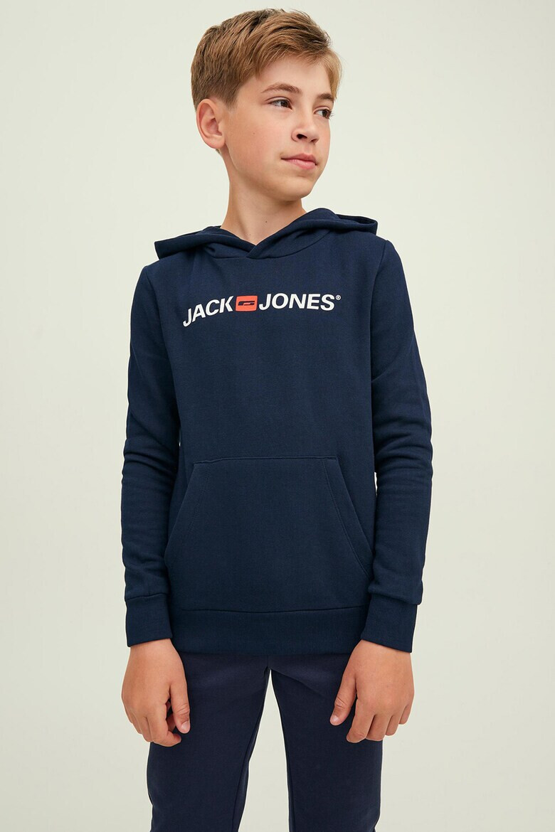 Jack & Jones Худи с джоб кенгуру - Pepit.bg