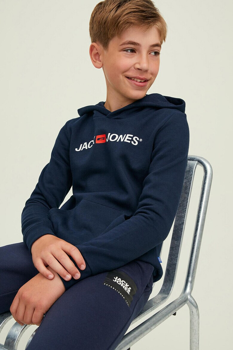 Jack & Jones Худи с джоб кенгуру - Pepit.bg