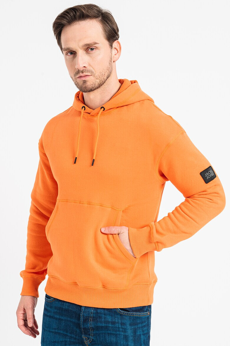 Jack  Jones Худи с джоб кенгуру - Pepit.bg