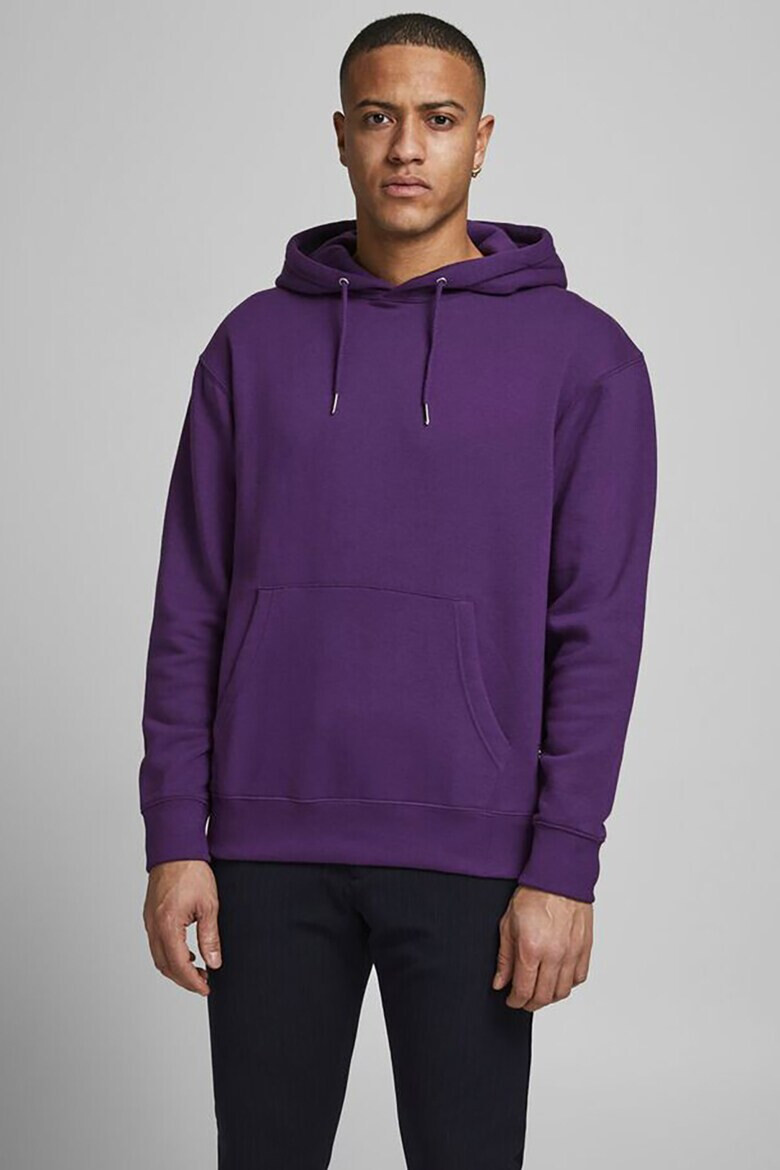 Jack & Jones Худи с джоб тип кенгуру - Pepit.bg