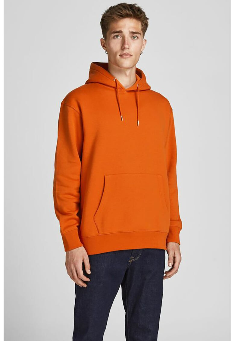 Jack & Jones Худи с джоб тип кенгуру - Pepit.bg