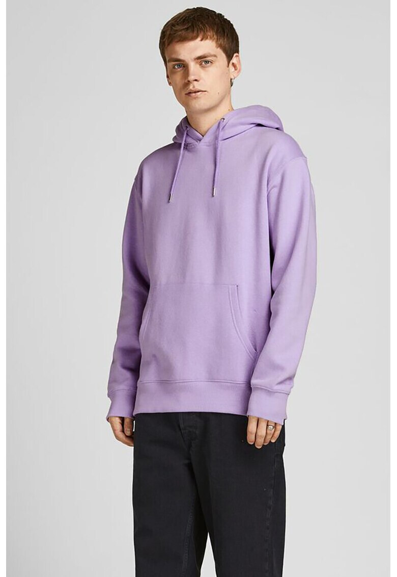 Jack & Jones Худи с джоб тип кенгуру - Pepit.bg