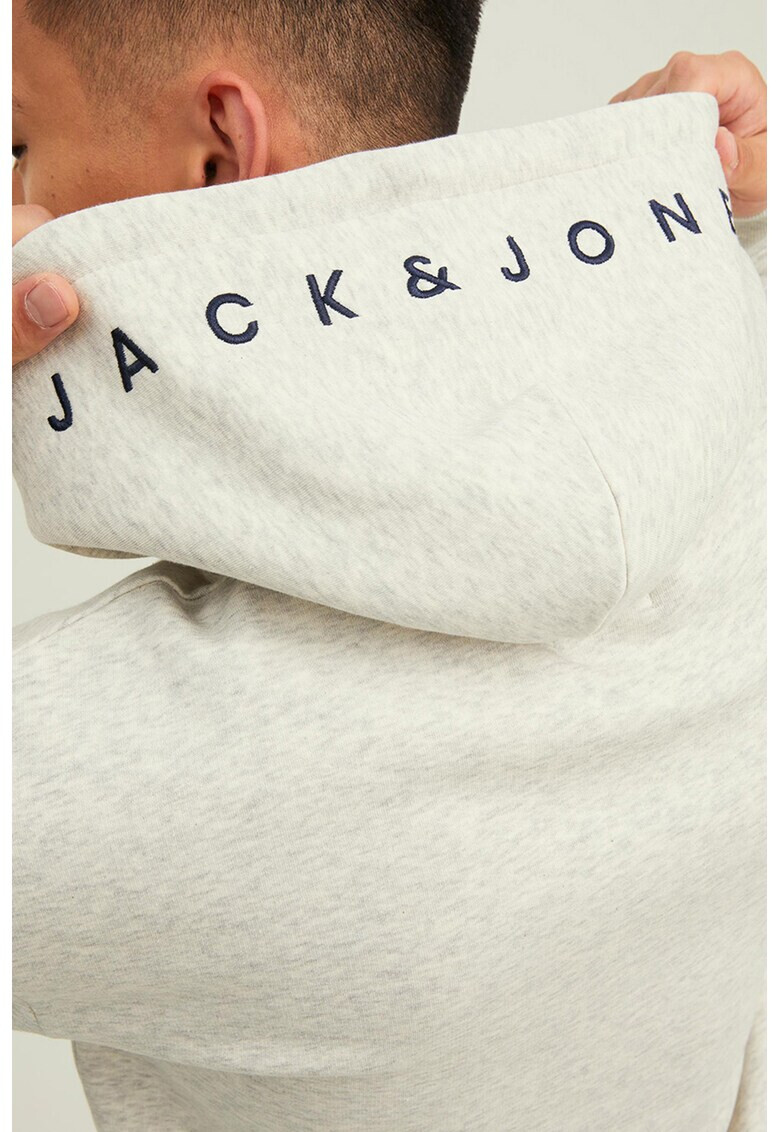 Jack & Jones Худи с джоб тип кенгуру - Pepit.bg