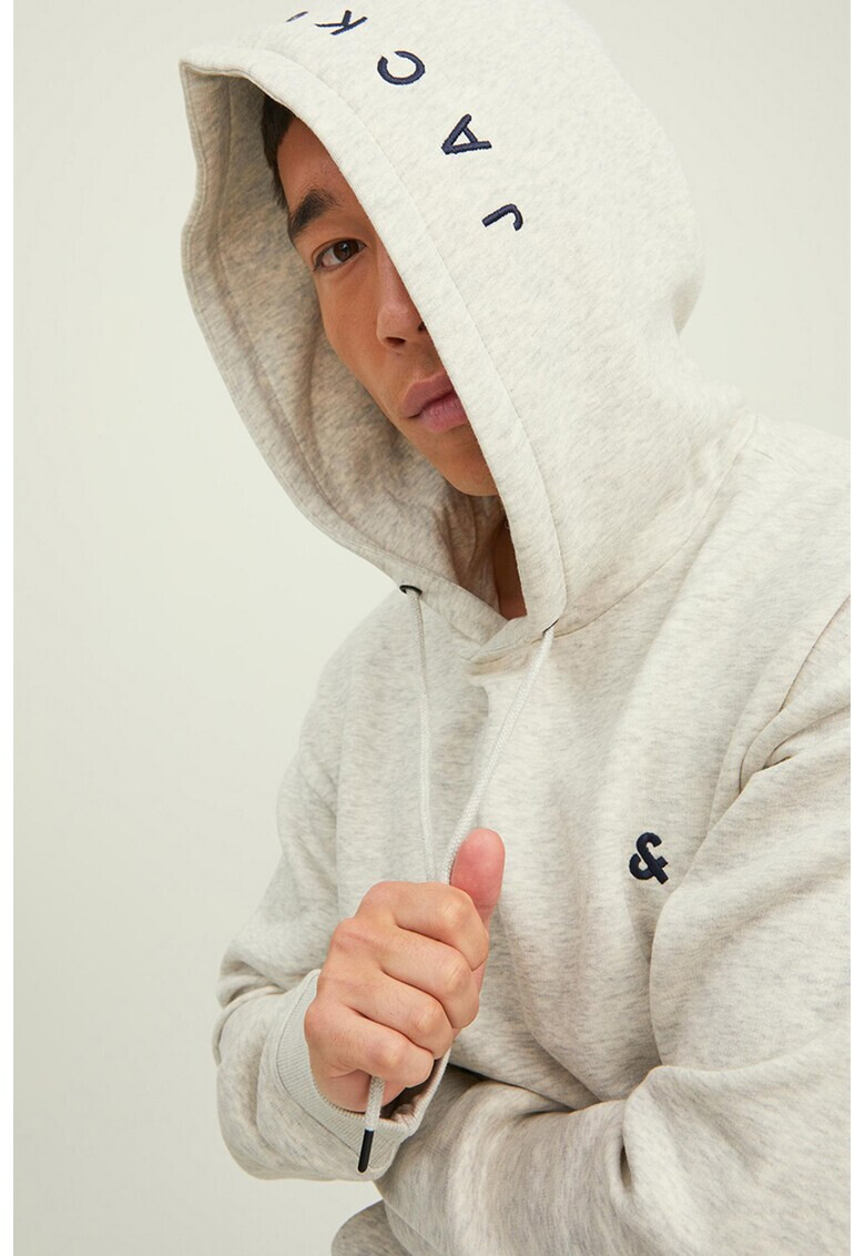 Jack & Jones Худи с джоб тип кенгуру - Pepit.bg