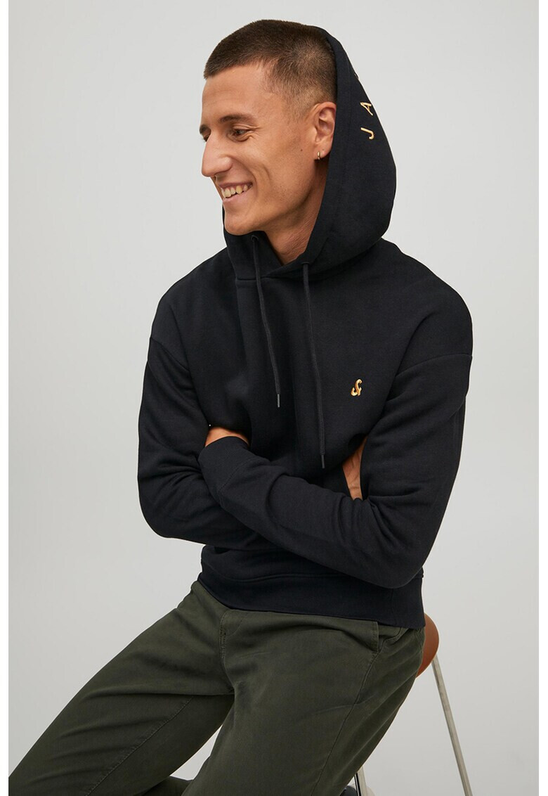 Jack & Jones Худи с джоб тип кенгуру - Pepit.bg