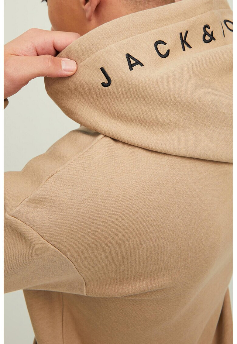 Jack & Jones Худи с джоб тип кенгуру - Pepit.bg