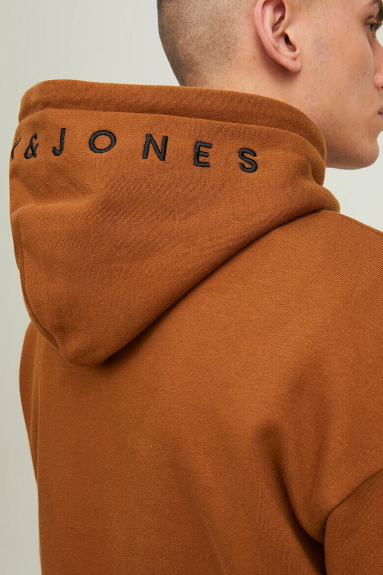 Jack & Jones Худи с джоб тип кенгуру - Pepit.bg