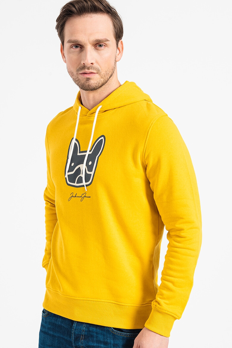 Jack&Jones Jack & Jones Худи с фигурална шарка - Pepit.bg