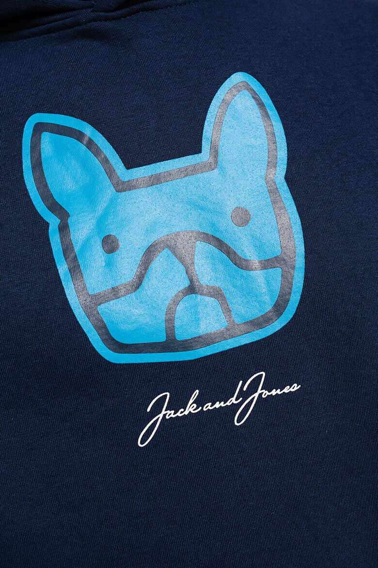 Jack & Jones Худи с фигурална шарка - Pepit.bg