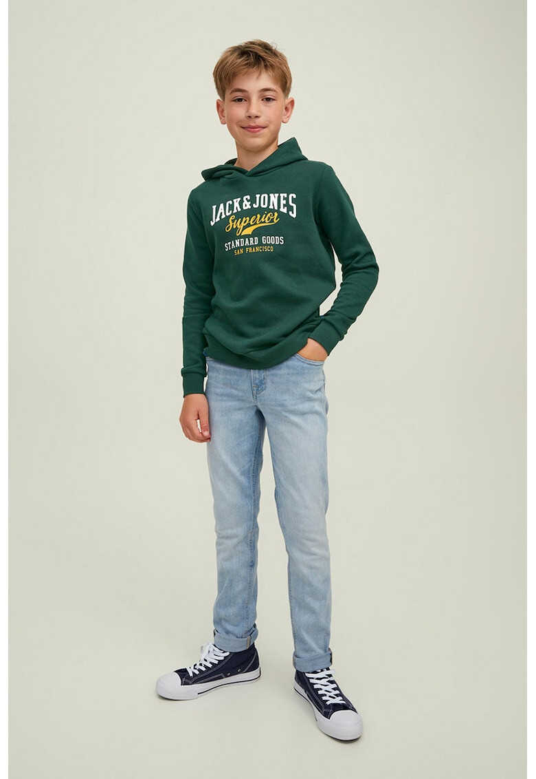 Jack & Jones Худи с контрастно лого - Pepit.bg