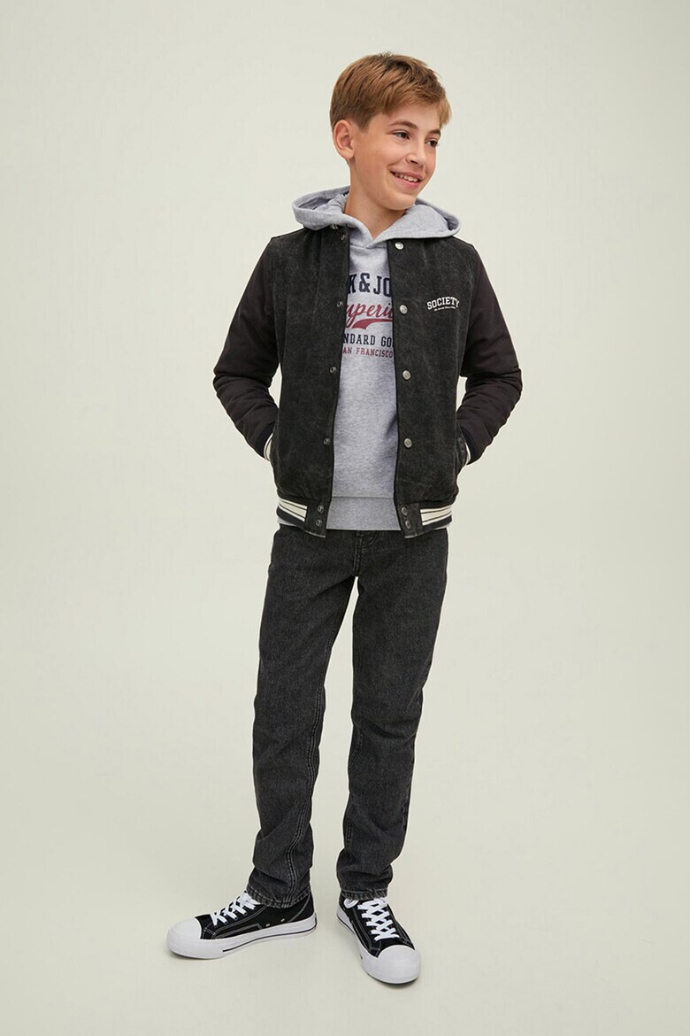 Jack & Jones Худи с контрастно лого - Pepit.bg