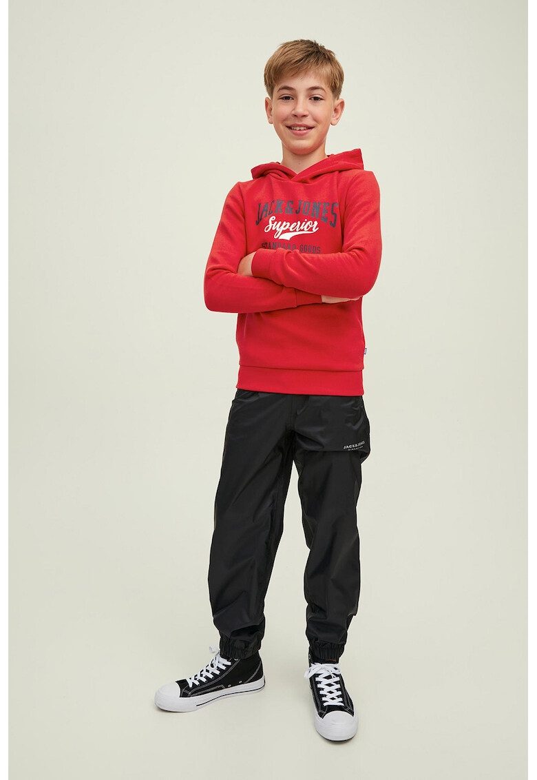 Jack & Jones Худи с контрастно лого - Pepit.bg