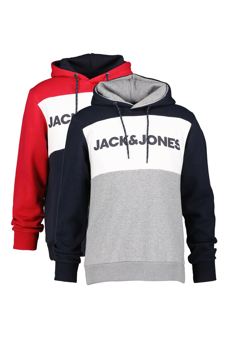Jack & Jones Худи с лого - 2 броя - Pepit.bg