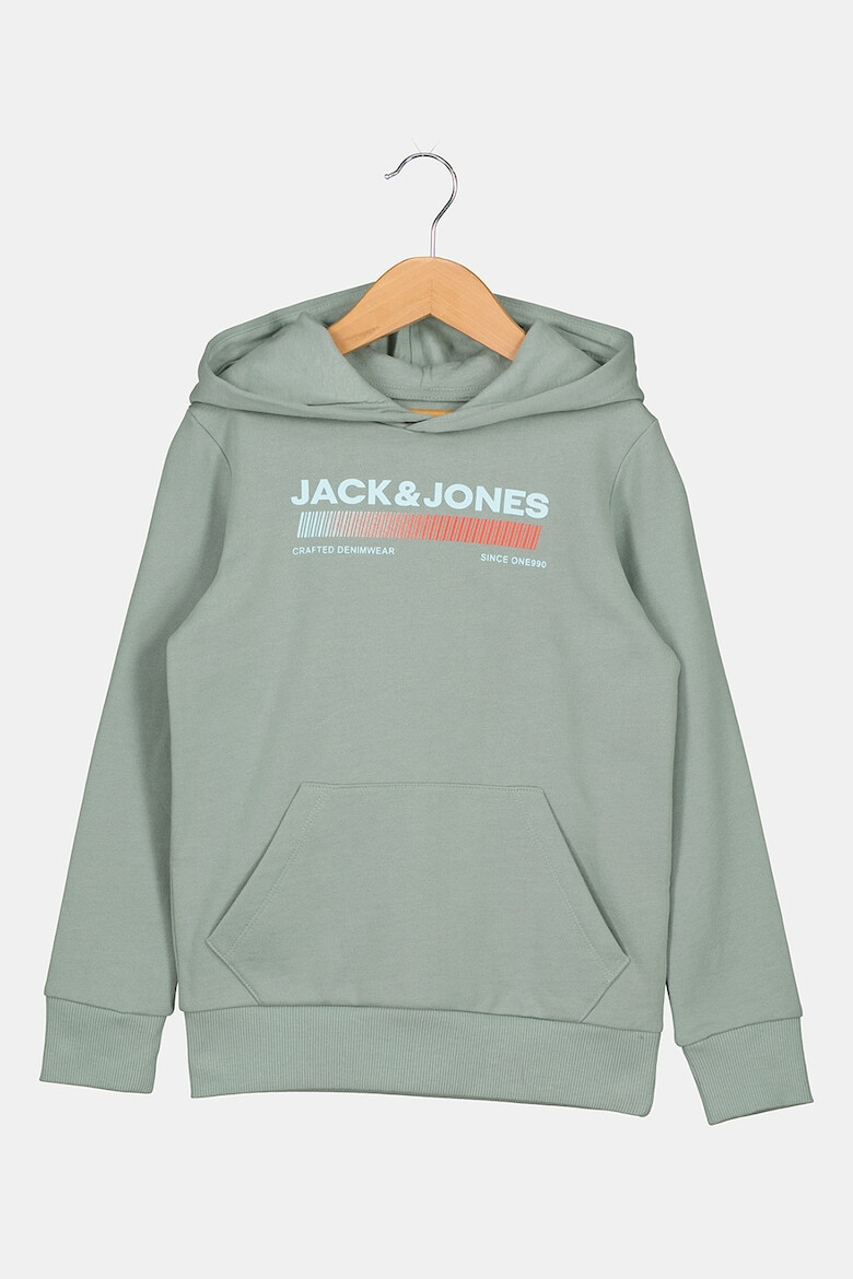 Jack & Jones Худи с лого и джоб кенгуру - Pepit.bg