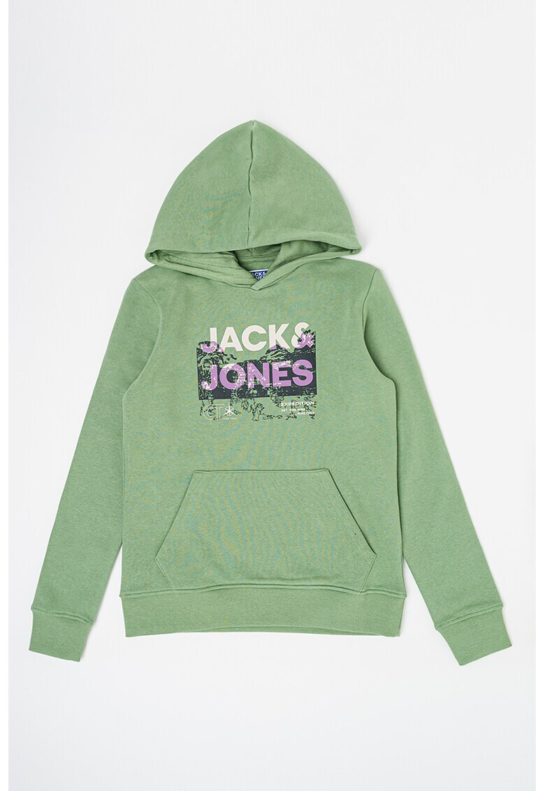 Jack & Jones Худи с лого Trek - Pepit.bg