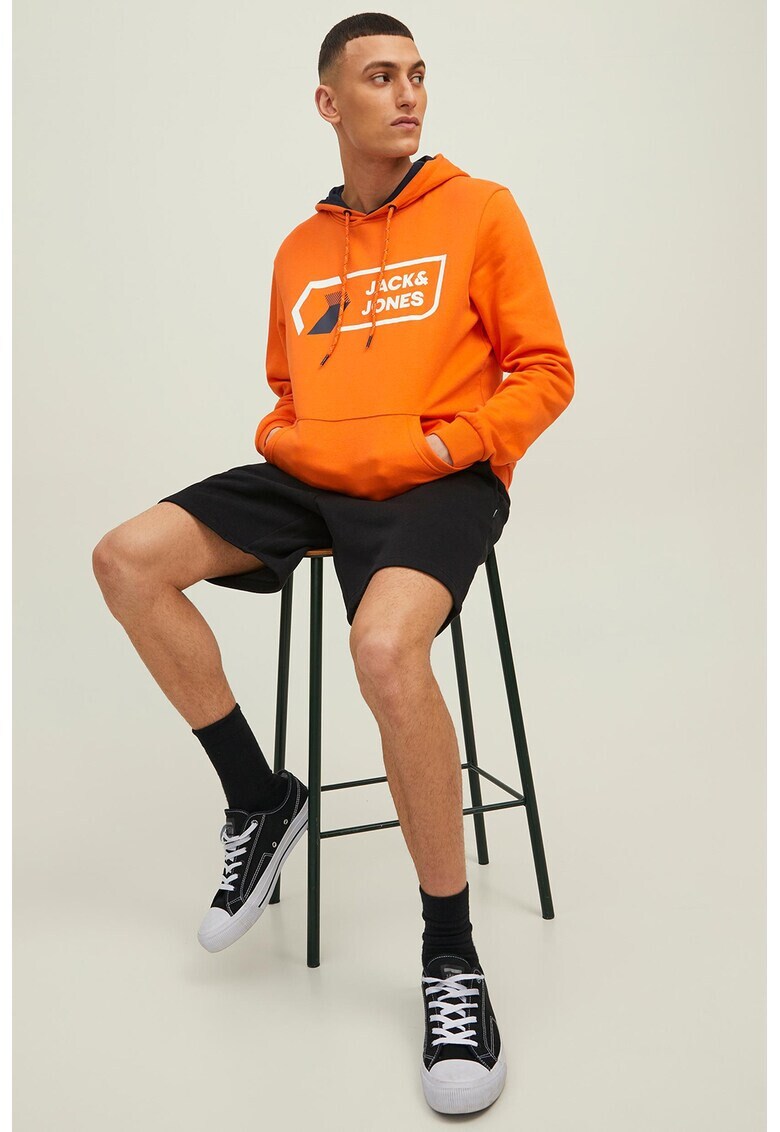 Jack & Jones Худи с надпис - Pepit.bg