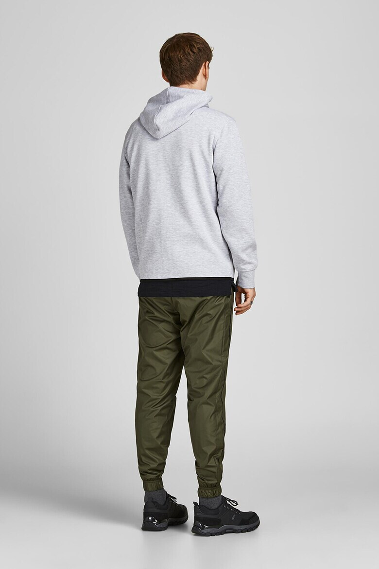 Jack & Jones Худи с памук с цип - Pepit.bg