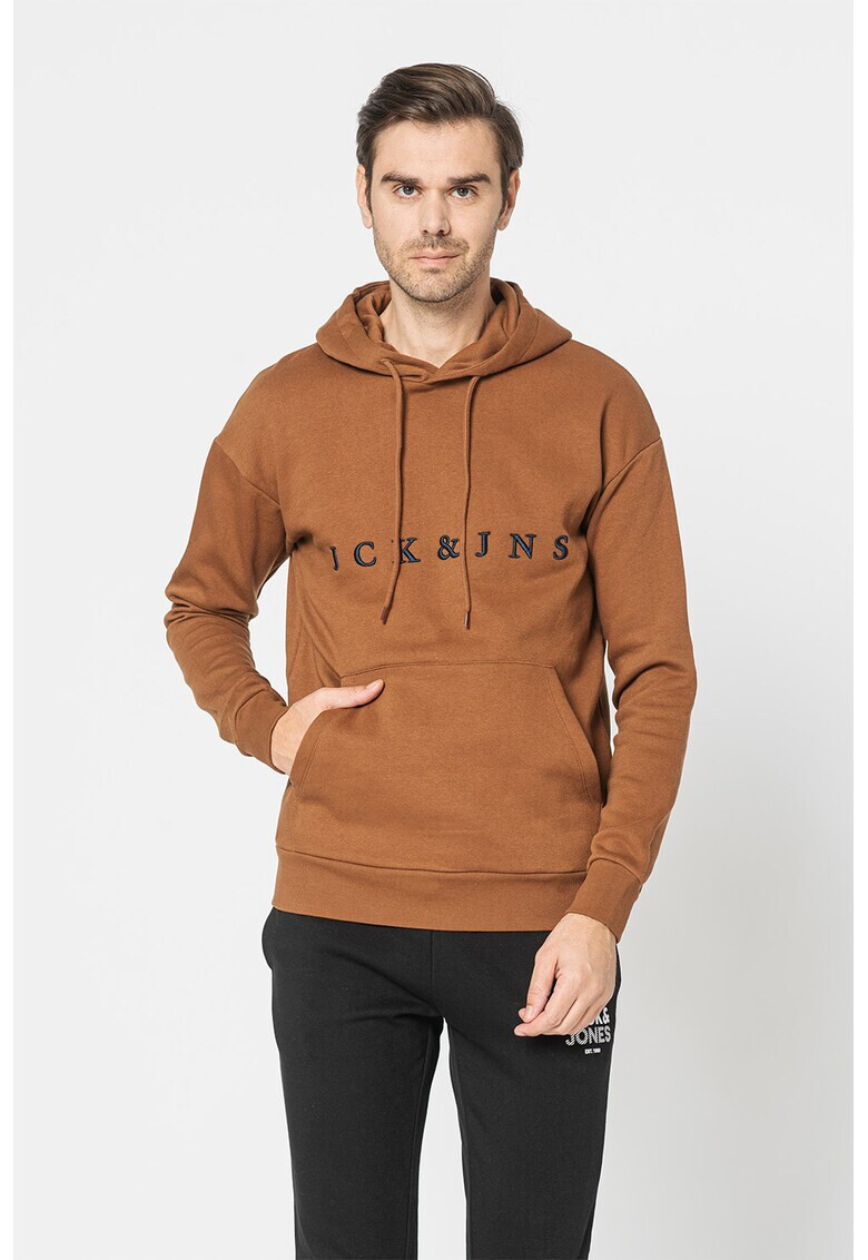Jack & Jones Худи State с лого - Pepit.bg