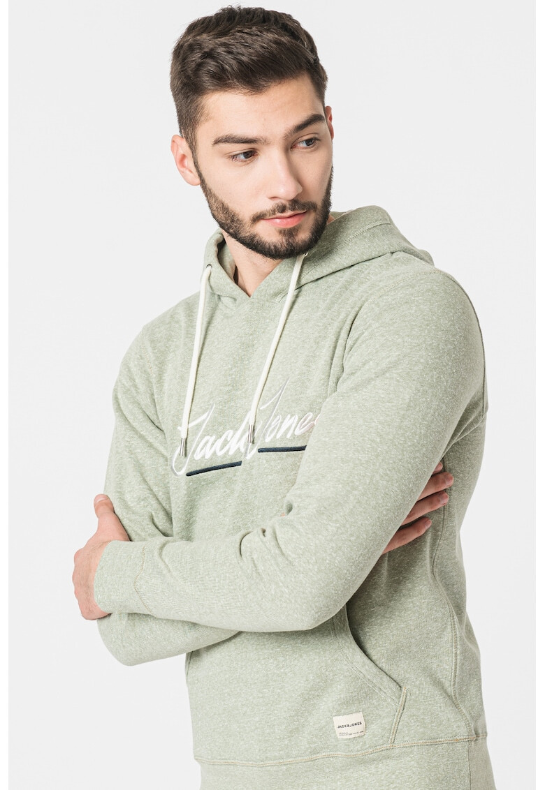 Jack & Jones Худи Tons с бродирано лого и джоб кенгуру - Pepit.bg