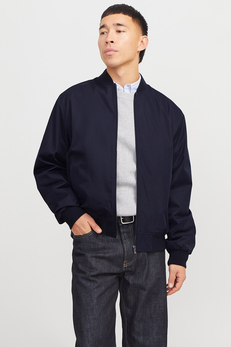 Jack  Jones Яке бомбър с цип - Pepit.bg