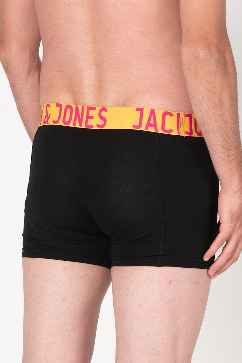 Jack  Jones Jack&Jones - Боксерки Crazy с лого на талията - 3 чифта - Pepit.bg