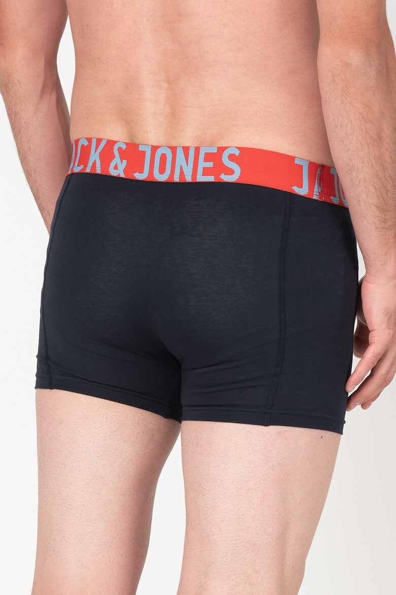 Jack  Jones Jack&Jones - Боксерки Crazy с лого на талията - 3 чифта - Pepit.bg