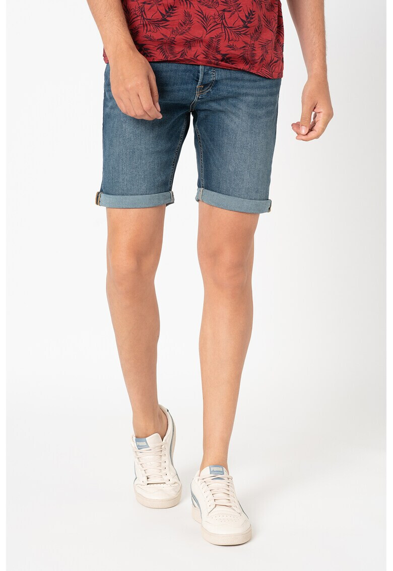 Jack&Jones Jack & Jones Еластични къси дънки Rick - Pepit.bg