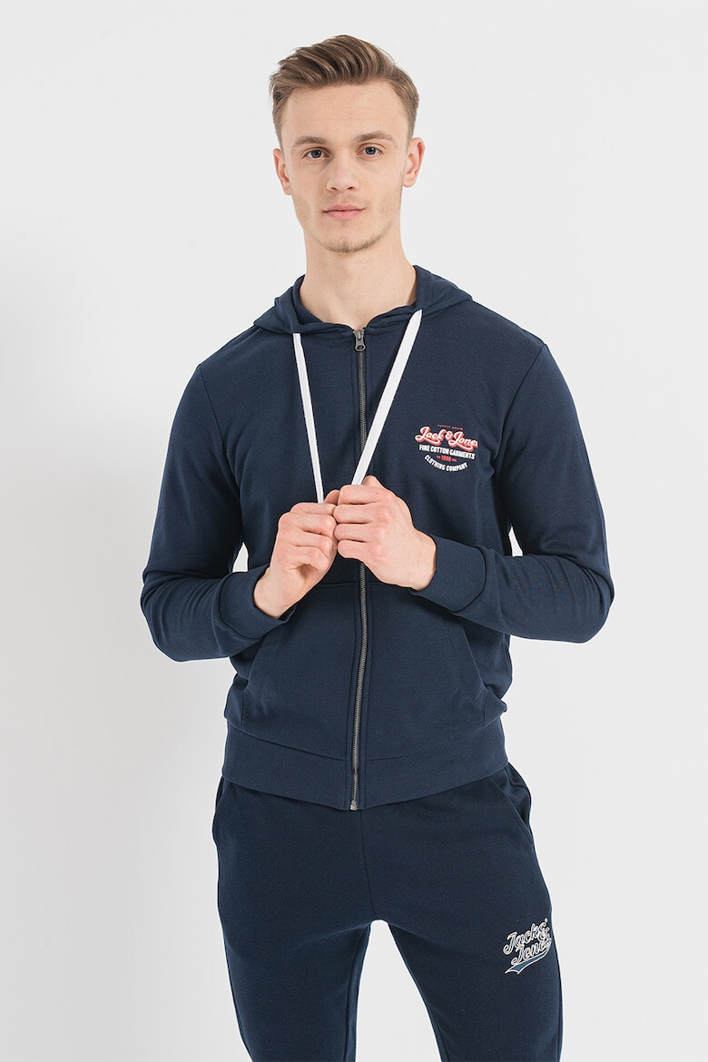 Jack & Jones Худи Andy с цип - Pepit.bg