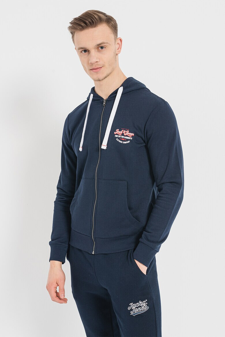 Jack & Jones Худи Andy с цип - Pepit.bg