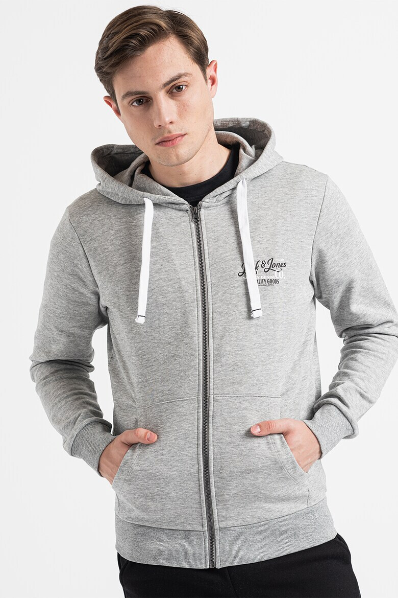 Jack & Jones Худи Andy с цип - Pepit.bg