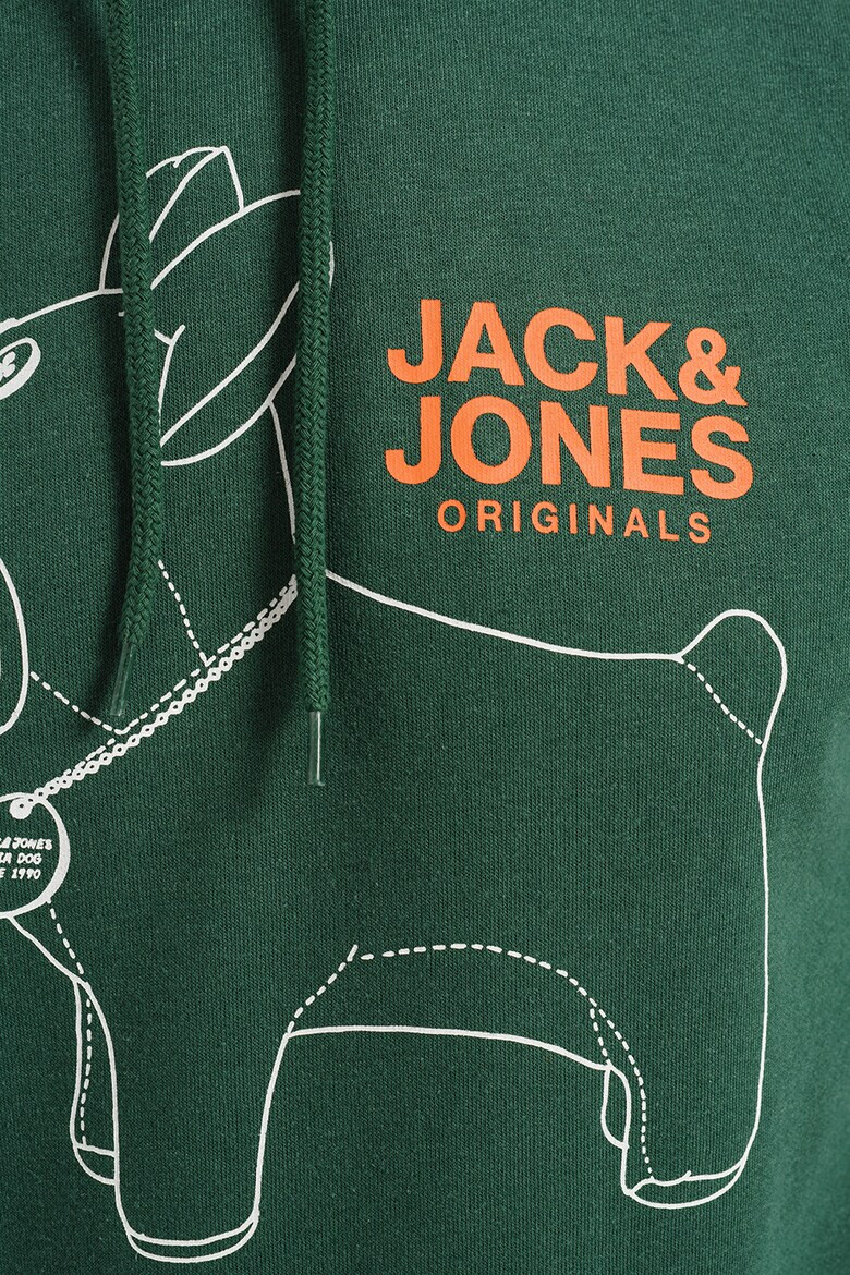 Jack & Jones Худи Pal с принт - Pepit.bg