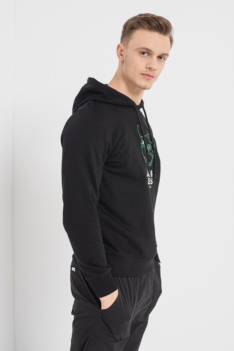 Jack & Jones Худи Pal с принт - Pepit.bg
