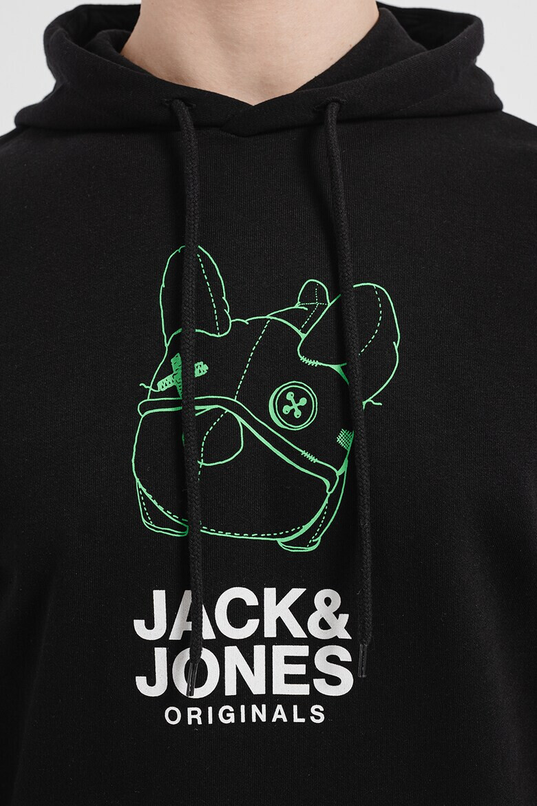 Jack & Jones Худи Pal с принт - Pepit.bg
